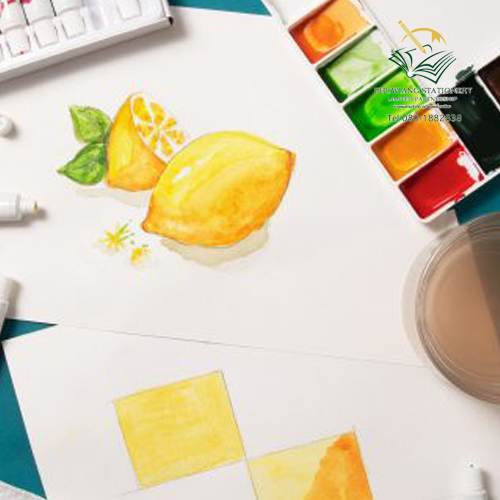 ภูเวียงเครื่องเขียน สีน้ำ